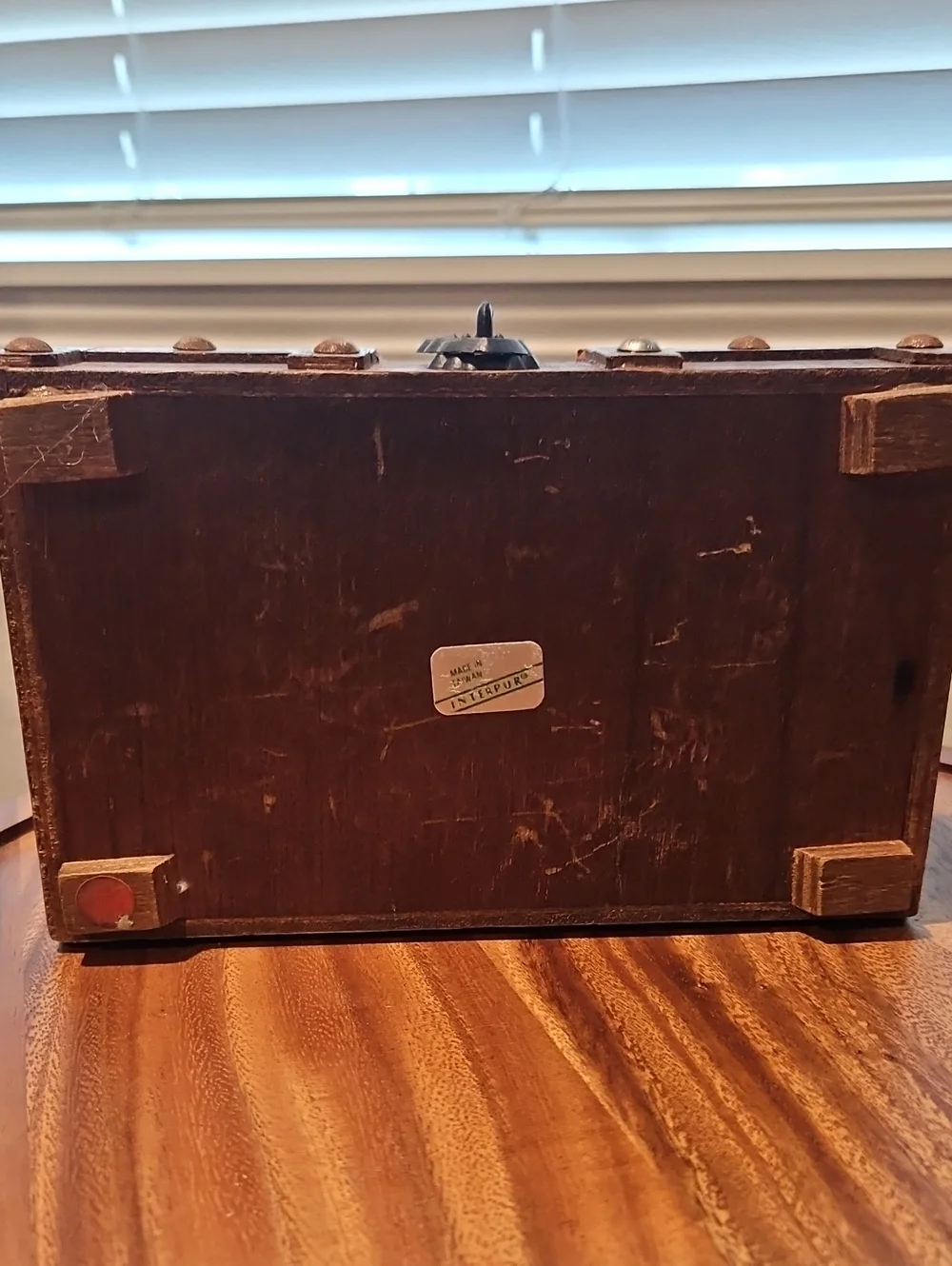 Vtg Dominoes With Wood Chest Case